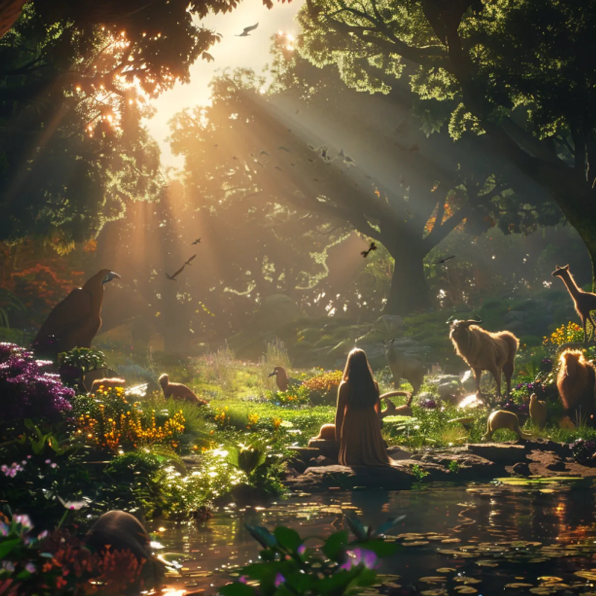 Genesis 2:9 - And out of the ground made the LORD God to grow every tree that is pleasant to the sight, and good for food; the tree of life also in the midst of the garden, and the tree of knowledge of good and evil.