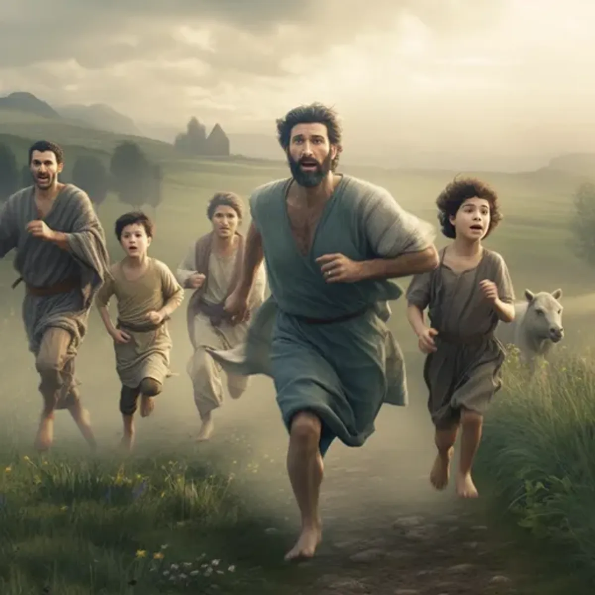 Génesis 31 - La huida de Jacob de Labán