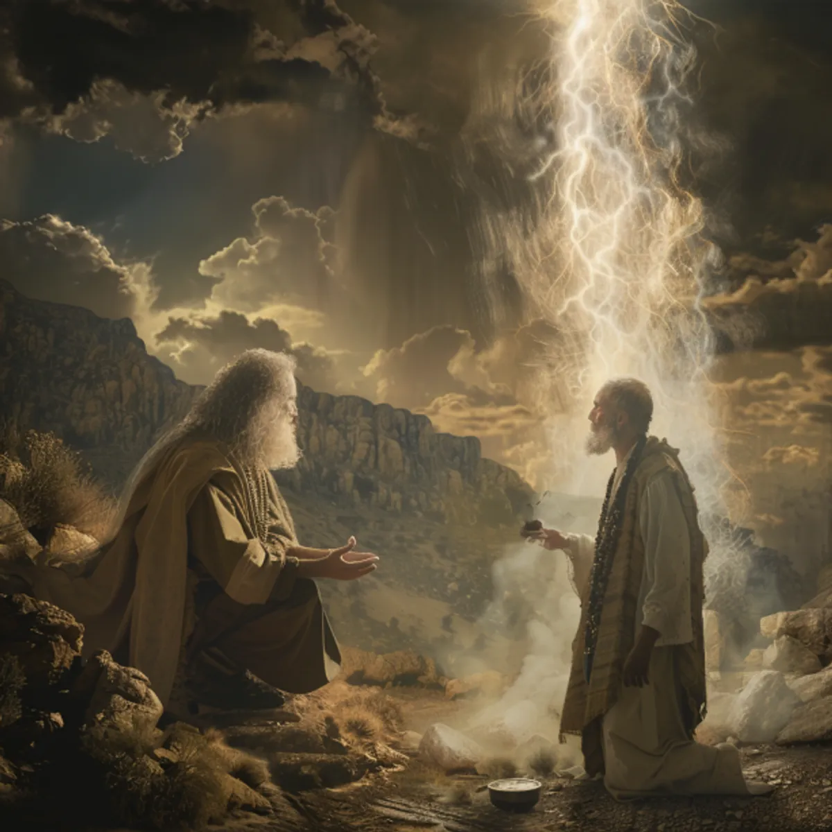 Geneza 31:24 - Dar Dumnezeu S -a arătat noaptea în vis lui Laban, Arameul, şi i -a zis: ,,Fereşte-te să spui o vorbă rea lui Iacov!``