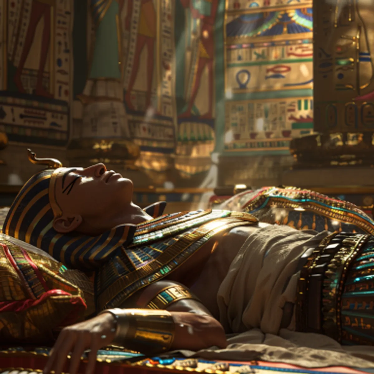 เบอร์เชียส 41:1 - ครั้นอยู่มาอีกสองปีเต็ม ฟาโรห์ก็สุบิน และดูเถิด พระองค์ทรงยืนอยู่ที่ริมฝั่งแม่น้ำ