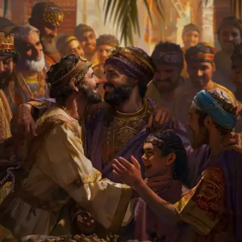 Genesis 43: Josefovi bratři se vracejí do Egypta s Benjaminem