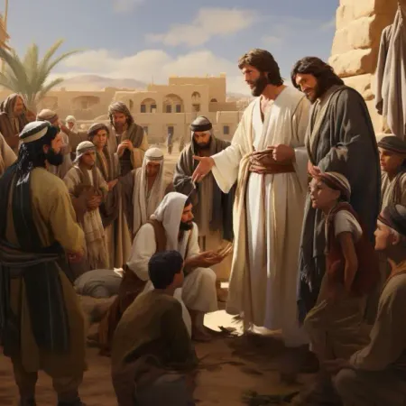Joseph's Brothers Return to Egypt with Benjamin