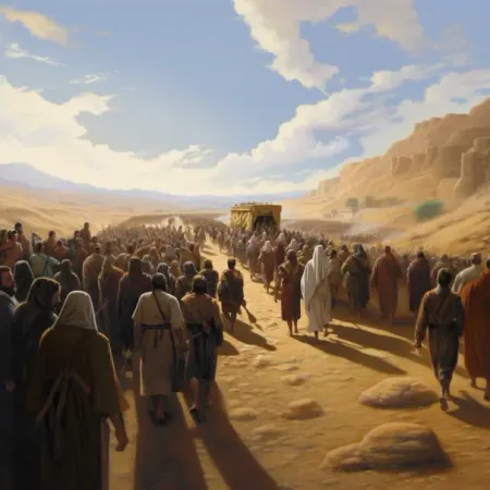 Joseph's Final Journey to Bury Jacob