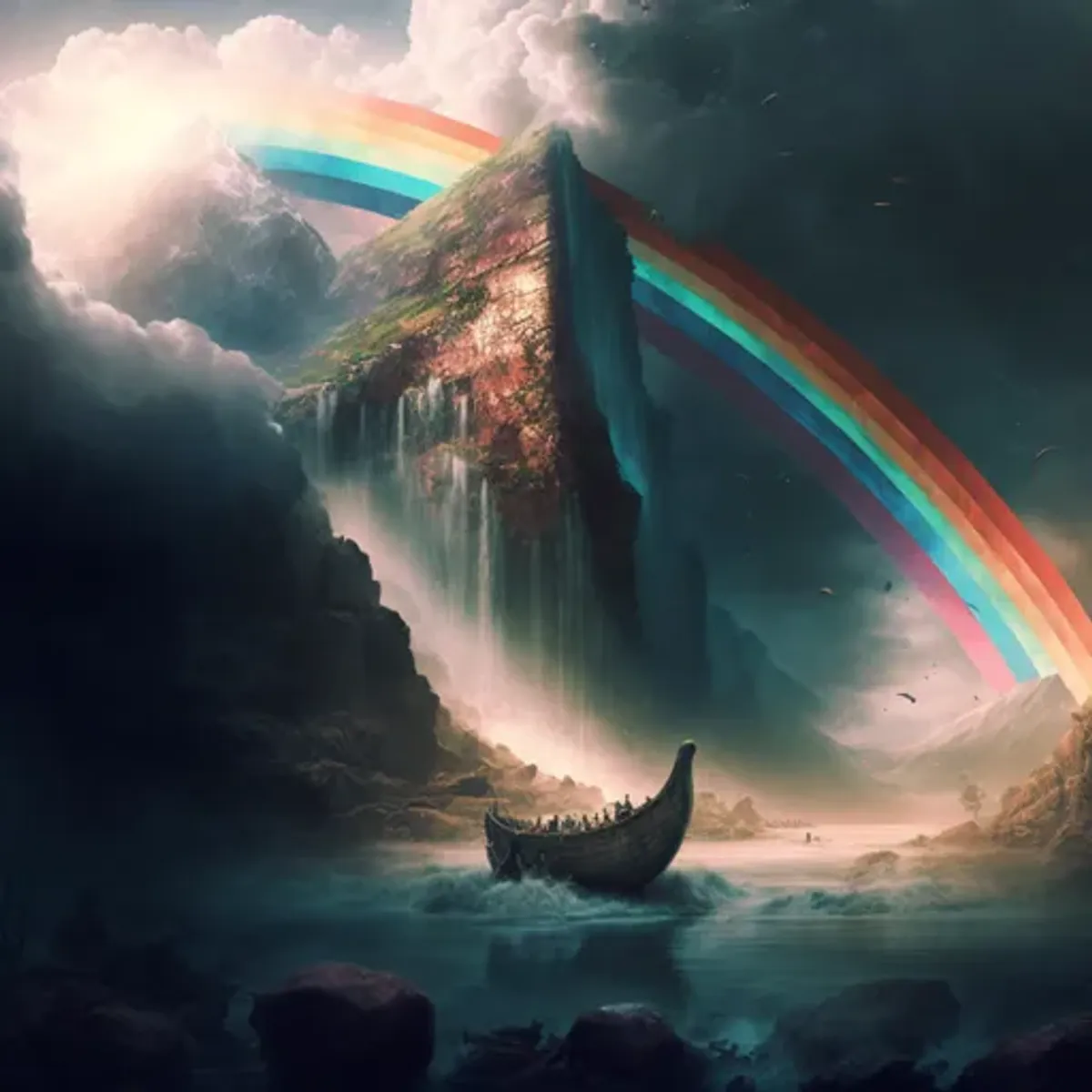 Génesis 8 - La Inundación Retrocede