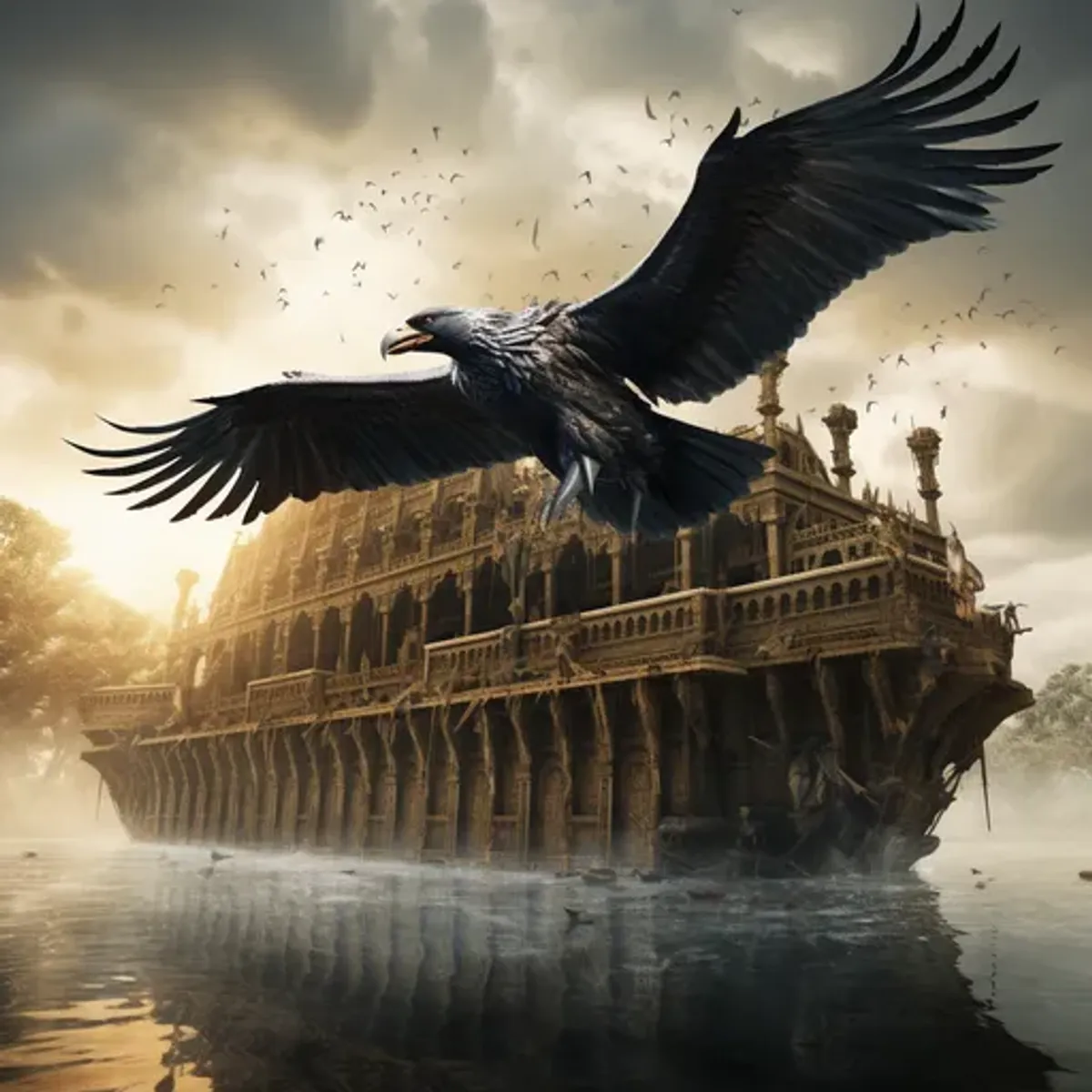 उत्पत्ति 8:7