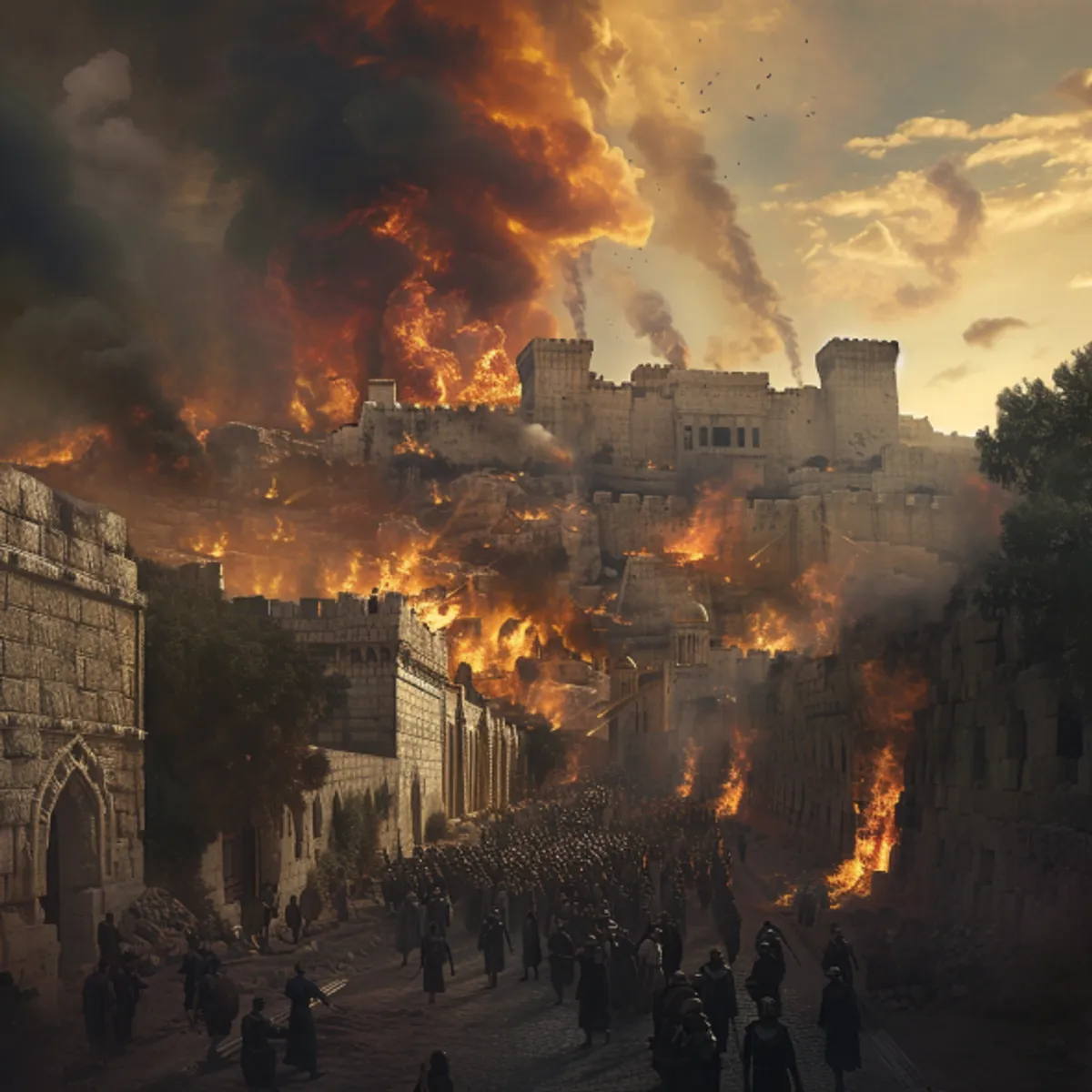 Jérémie 52 - La chute de Jérusalem