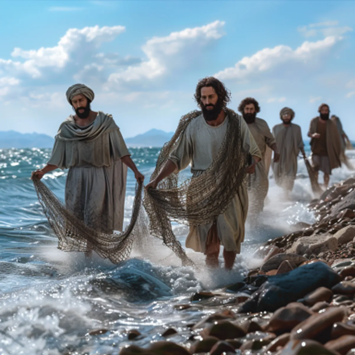 Yuhanna 1:42 - Andreas kardeşini İsaya götürdü. İsa ona baktı, "Sen Yuhannanın oğlu Simunsun. Kefas diye çağrılacaksın" dedi. Kefas, kaya anlamına gelir.