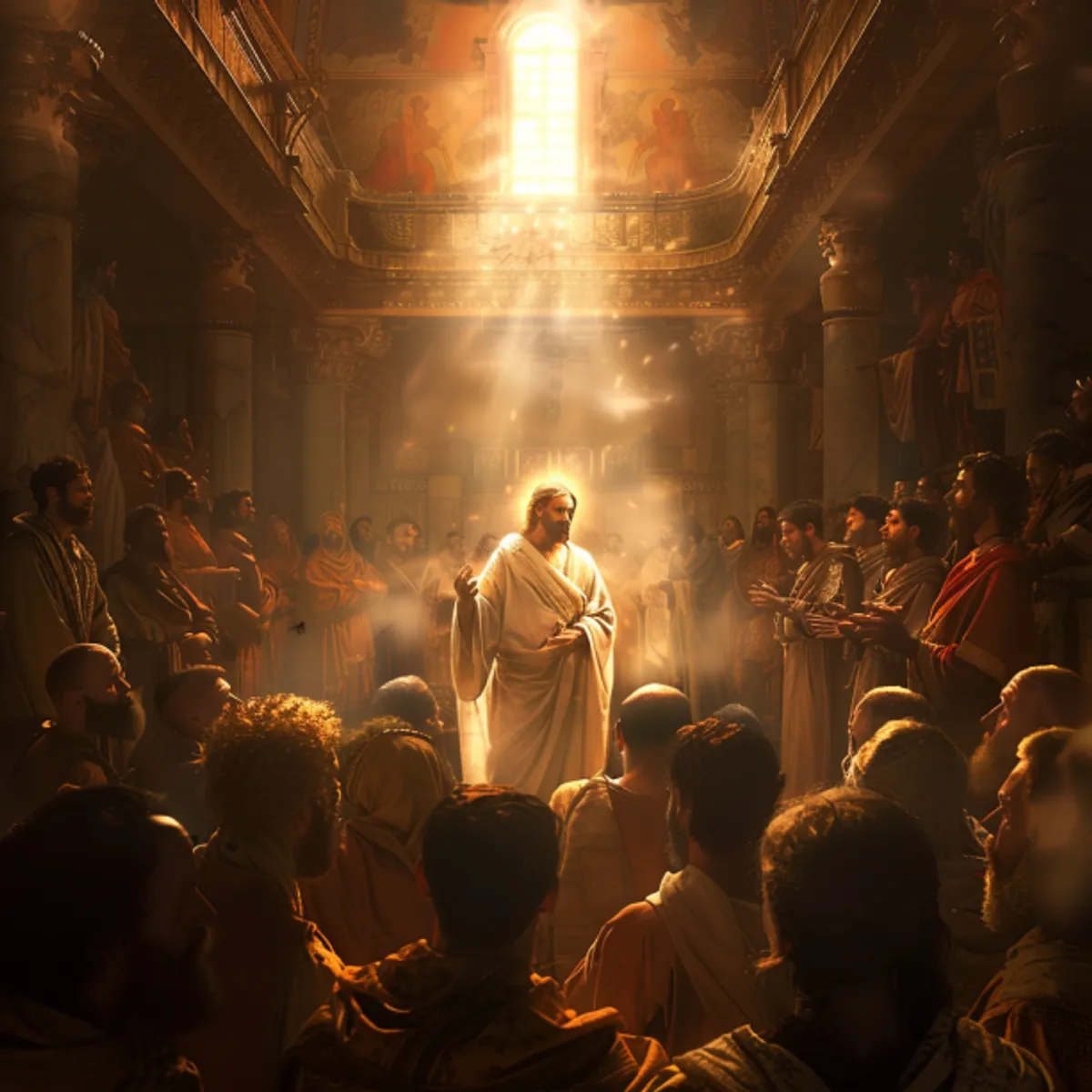 Johannes 8:12 - Jezus dan sprak wederom tot henlieden, zeggende: Ik ben het licht der wereld; die Mij volgt, zal in de duisternis niet wandelen, maar zal het licht des levens hebben.