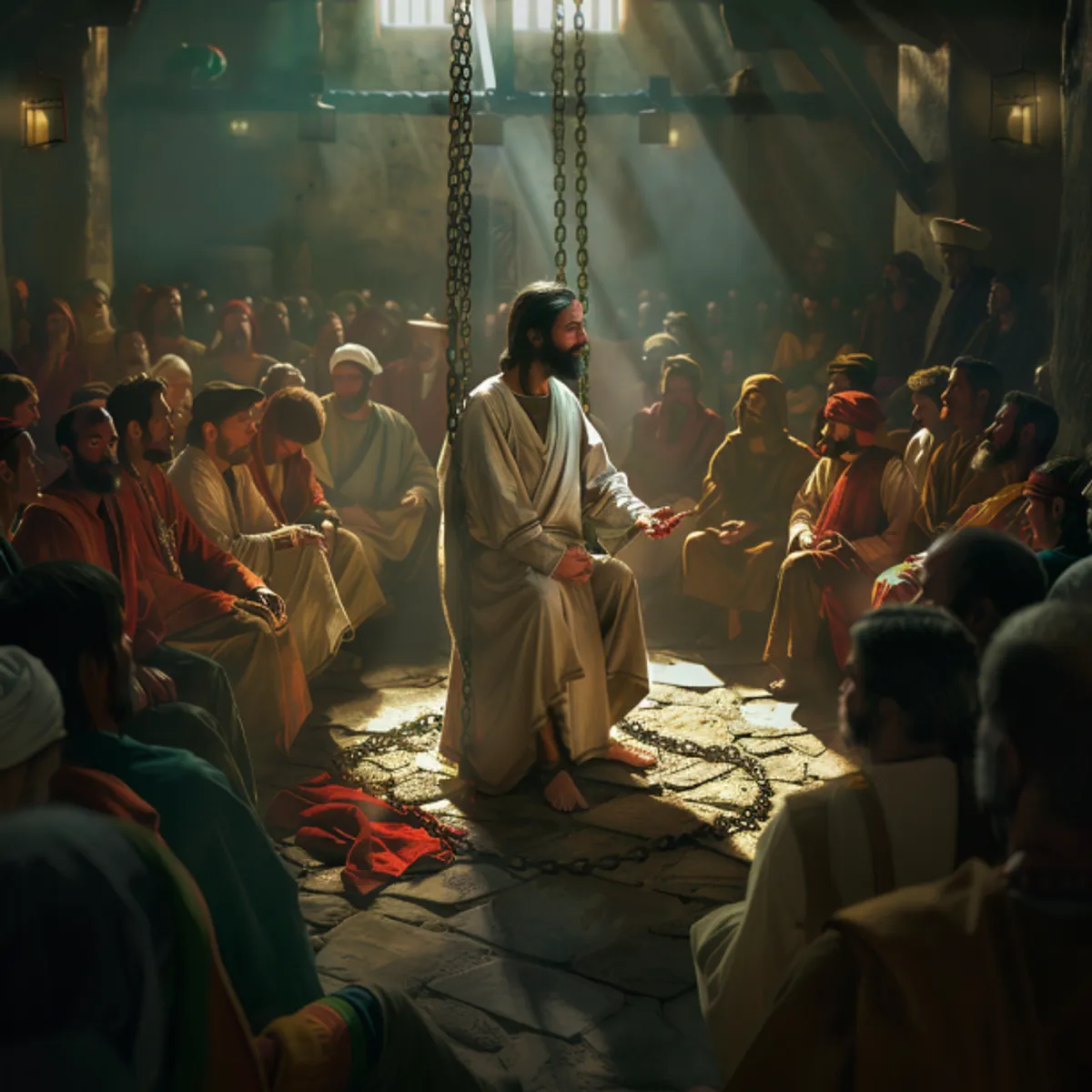 Johannes 8:36 - Indien dan de Zoon u zal vrijgemaakt hebben, zo zult gij waarlijk vrij zijn.