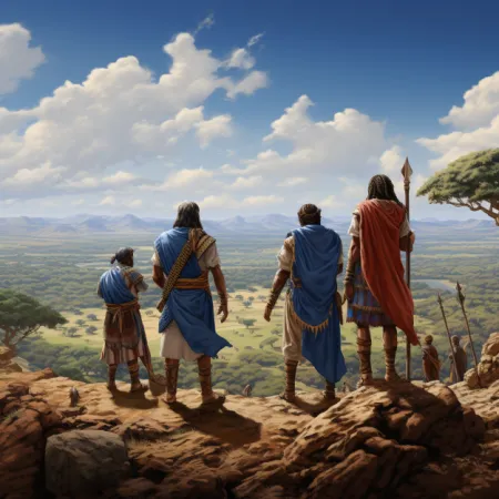 Das Gebiet Manasses