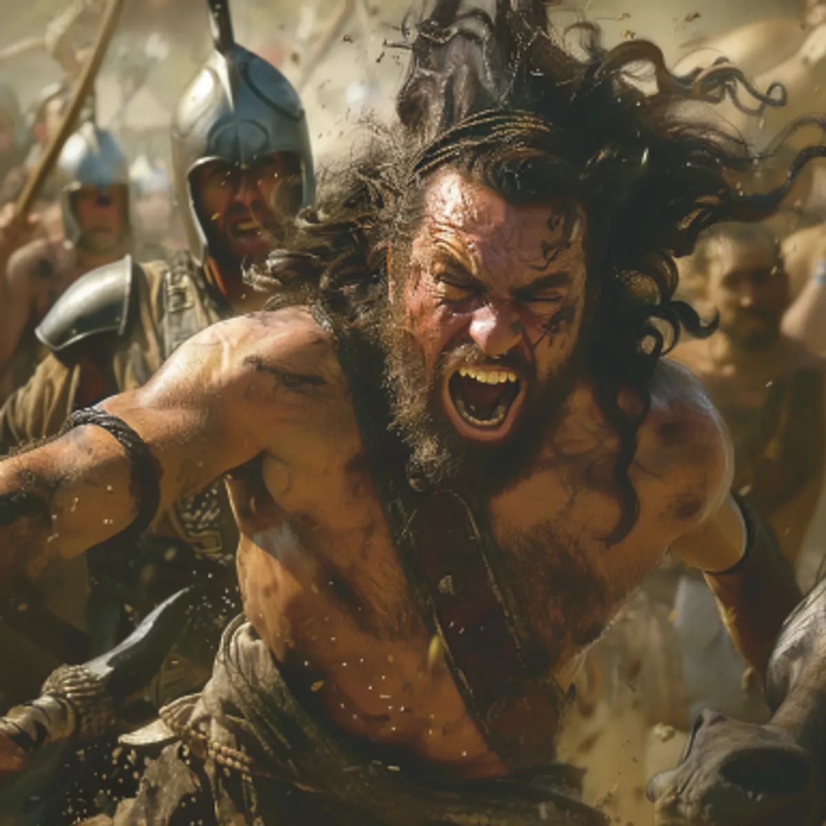 Bírák 14:19 - Ekkor felindítá õt az Úrnak lelke, és elment Askelonba, és megölt közülök harmincz férfiút, és elvette ruhájukat és azoknak adta ez öltözõ ruhákat, a kik a találós mesét megoldották. És felgerjedett haragjában elment az õ atyjának házához.