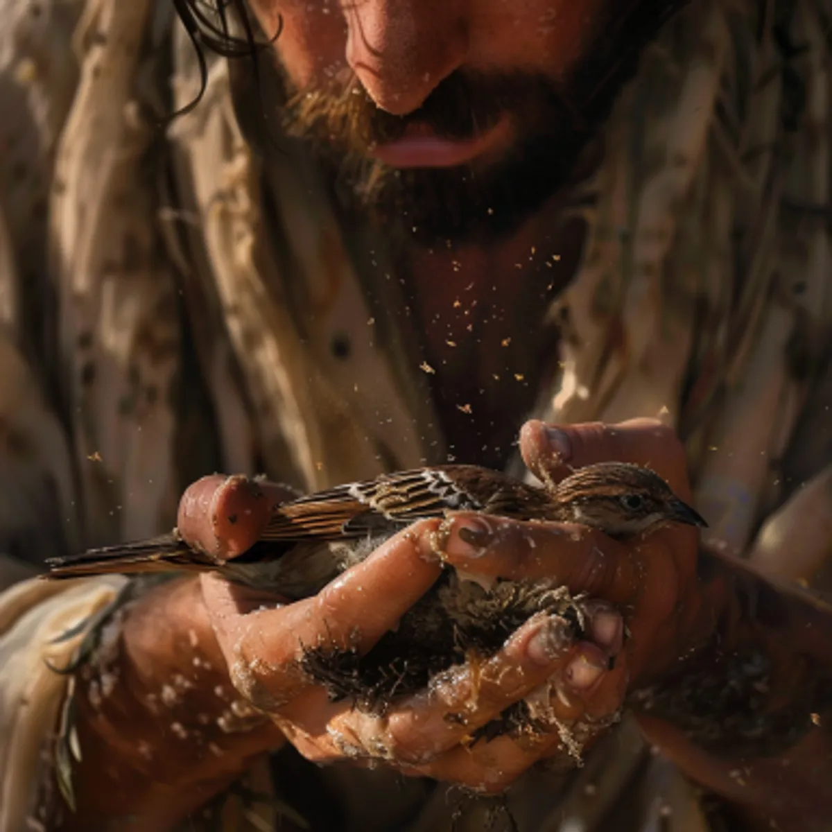 Levīša grāmatas 1:14 - Un ja viņa upuris Tā Kunga priekšā ir dedzināms upuris no putniem, tad viņam savu upuri Tam Kungam būs pienest no ūbelēm vai no jauniem baložiem.