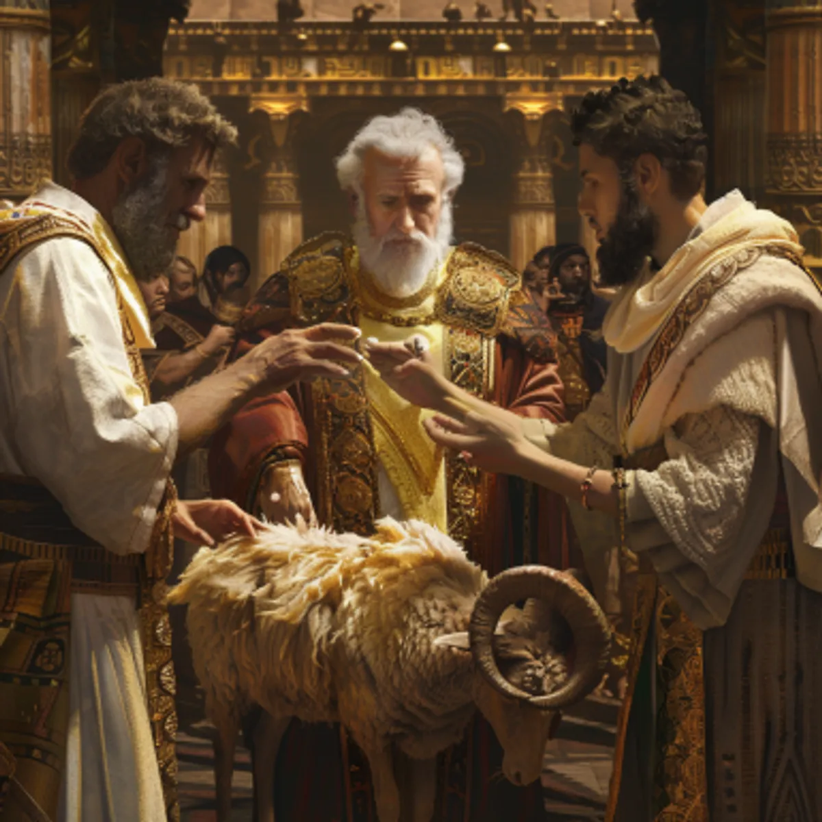 เลวีนิติวส์ 8:25 - แล้วท่านจึงนำไขมันและหางที่เป็นไขมัน และไขมันทั้งหมดที่อยู่กับเครื่องใน และพังผืดเหนือตับและไตสองลูกกับไขมันที่ติดอยู่ และโคนขาข้างขวา