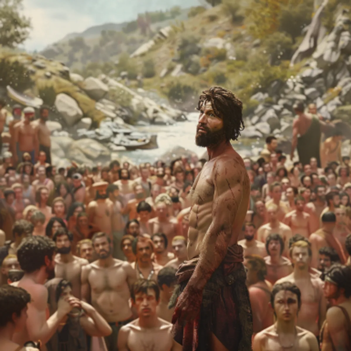 Lu-ca 3:3 - Giăng bèn dạo qua hết thảy miền lân cận sông Giô-đanh, giảng dạy phép báp-tem về sự ăn năn để được tha tội,