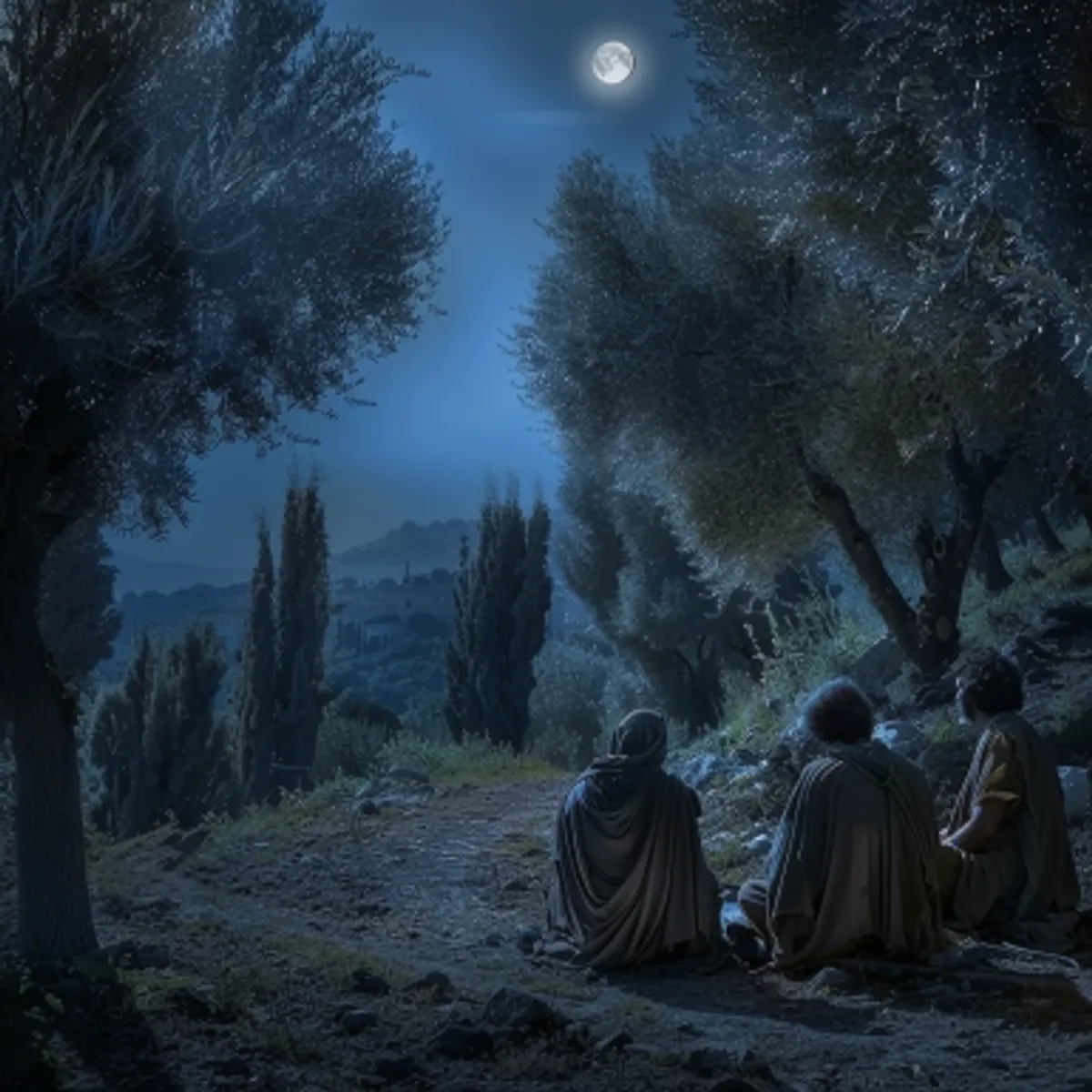 Marcos 14:33 - Y toma consigo á Pedro y á Jacobo y á Juan, y comenzó á atemorizarse, y á angustiarse.