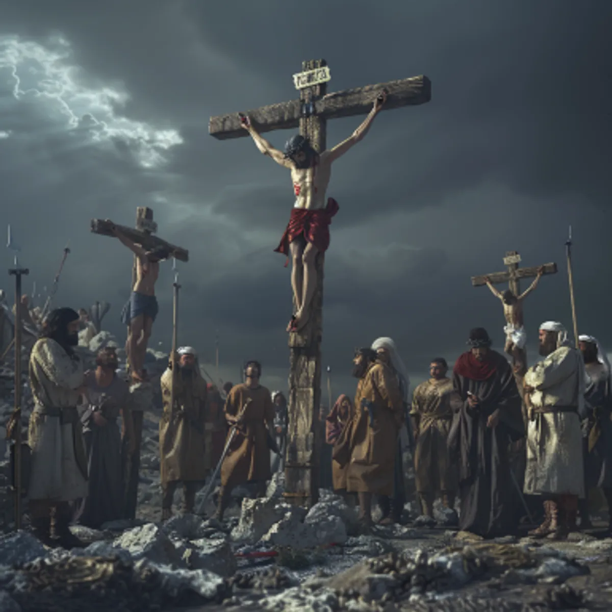 Markos 15:25 - İsayı çarmıha gerdiklerinde saat dokuzdu.