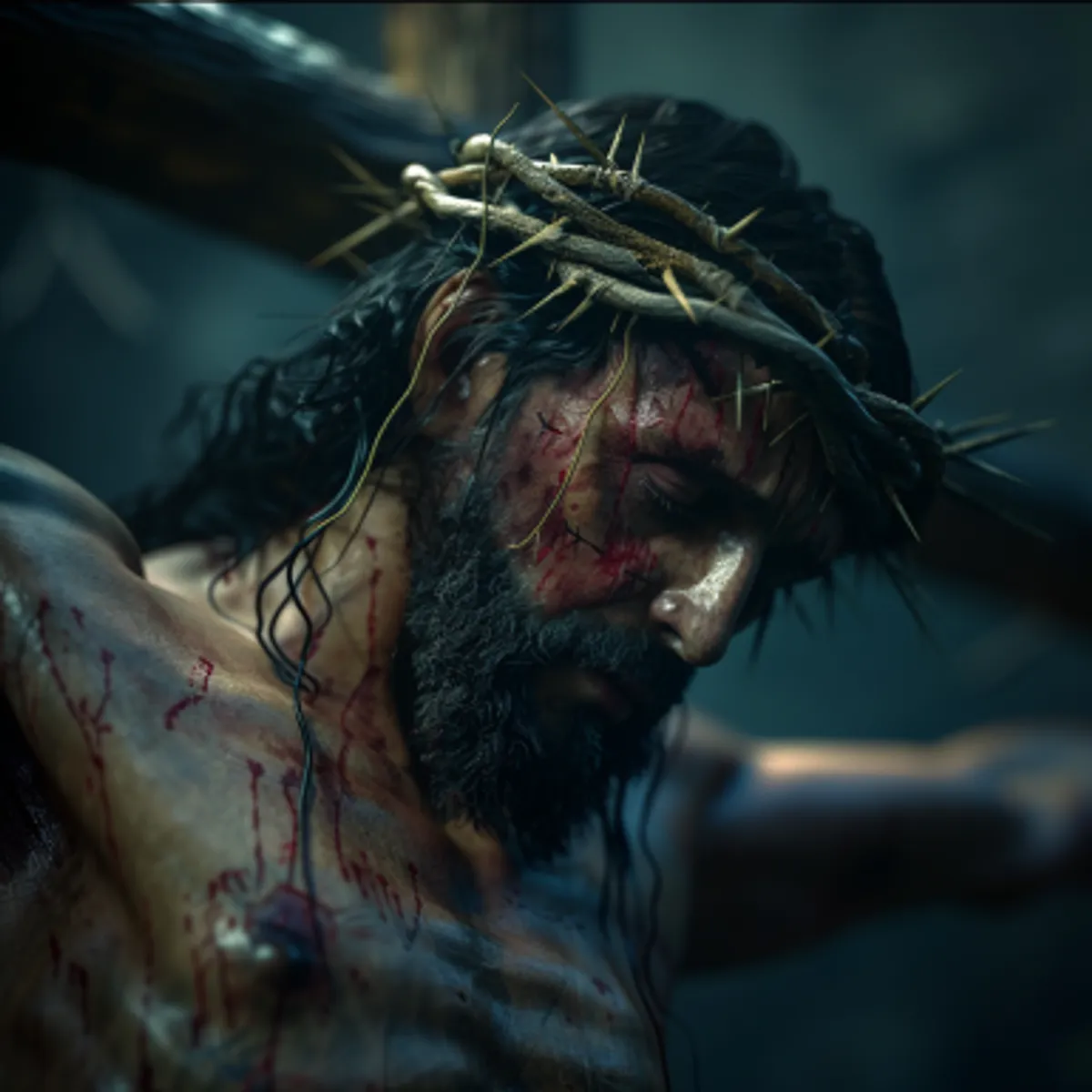 Markos 15:37 - Ama İsa yüksek sesle bağırarak son nefesini verdi.