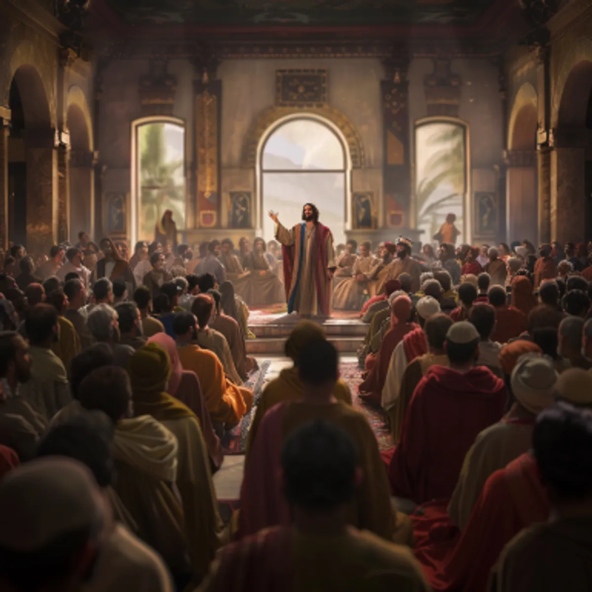 Marcus 1:39 - En Hij predikte in hun synagogen, door geheel Galilea, en wierp de duivelen uit.