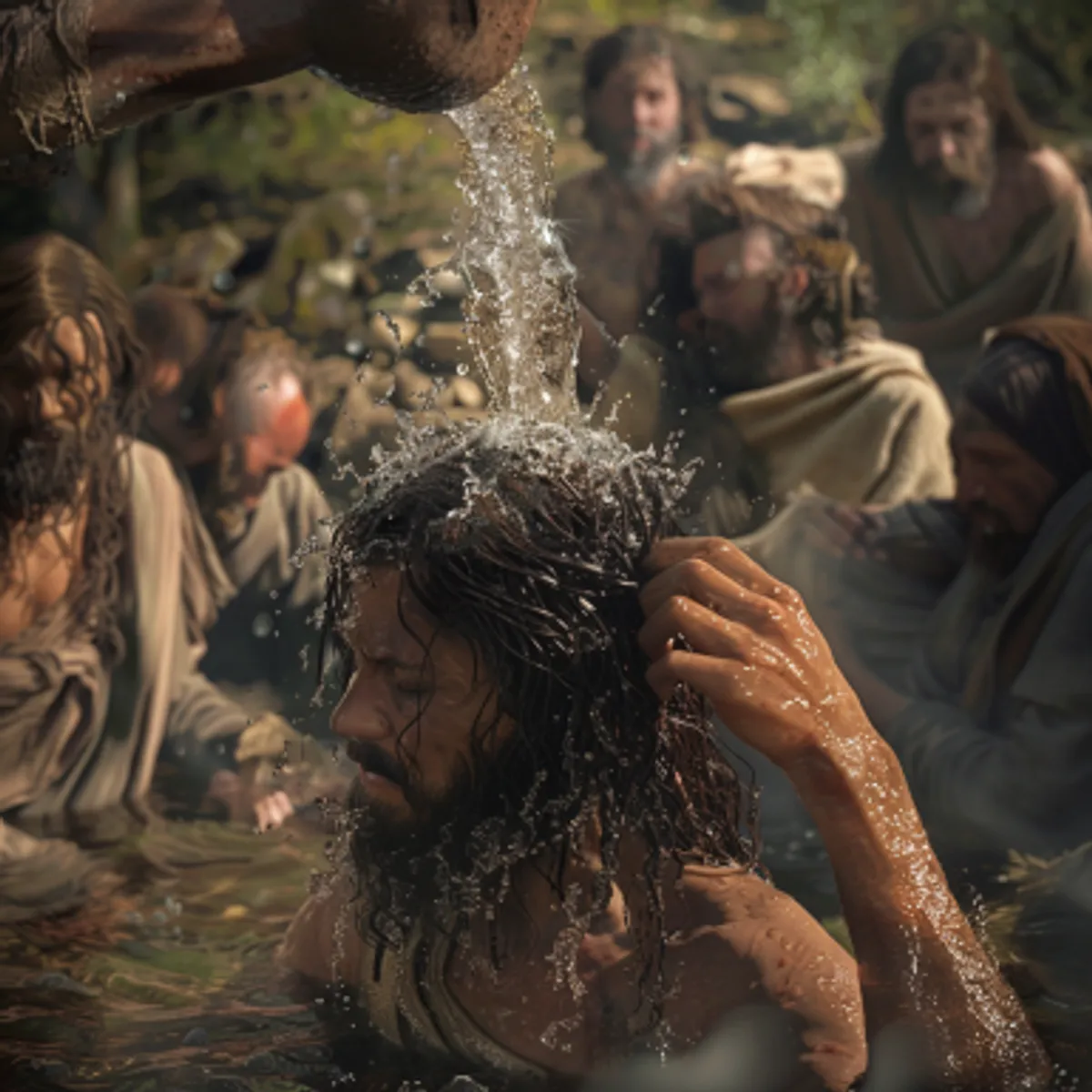 Marcus 1:4 - Johannes was dopende in de woestijn, en predikende den doop der bekering tot vergeving der zonden.