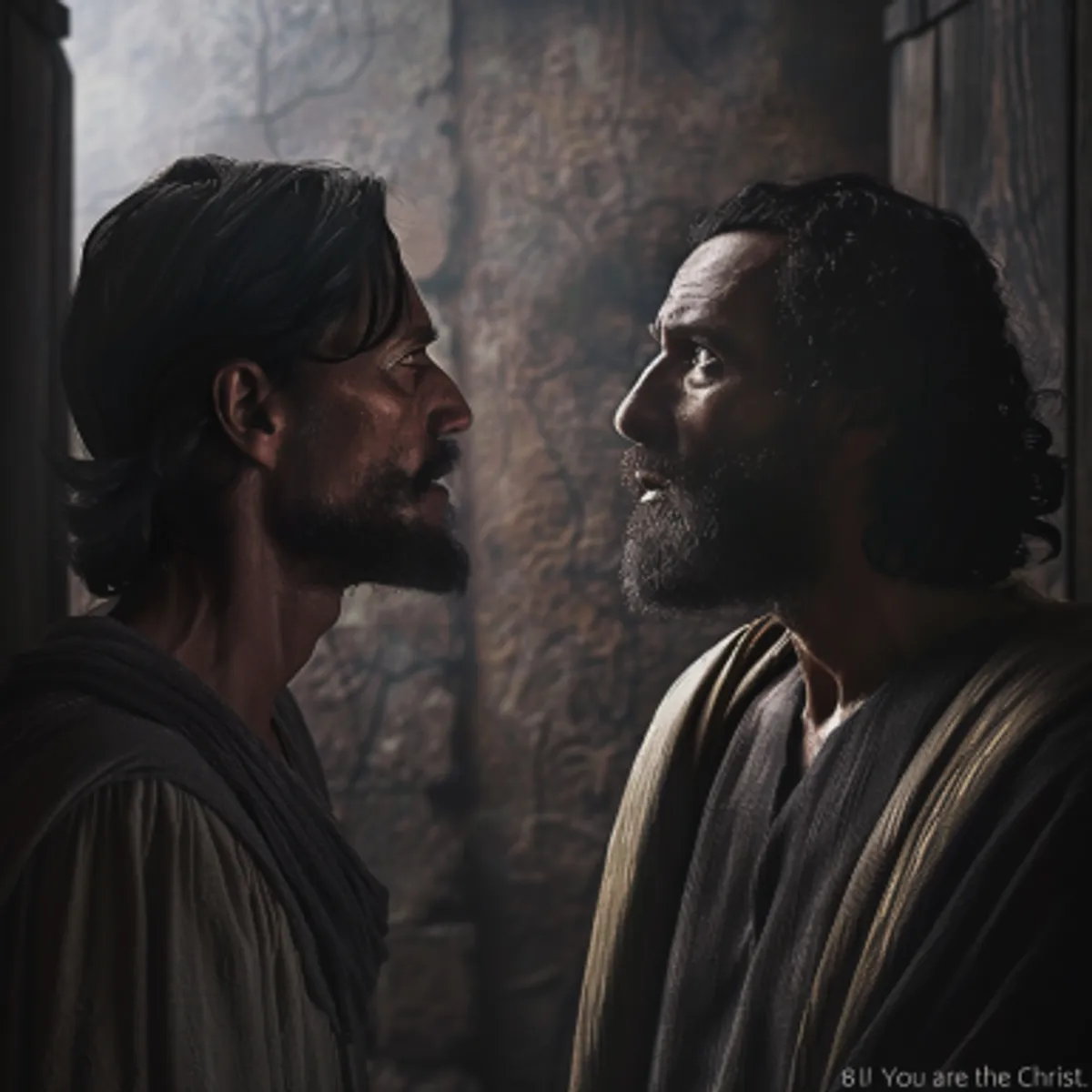 マルコによる福音書 8:29 - また問ひ給ふ『なんぢらは我を誰と言ふか』ペテロ答へて言ふ『なんぢはキリストなり』