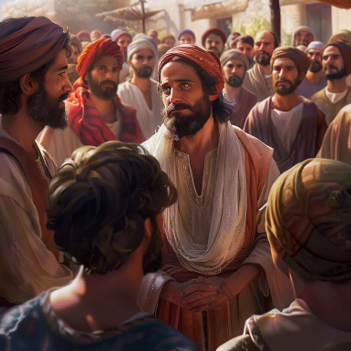 Matthieu 15:10 - Ayant appelé à lui la foule, il lui dit: Ecoutez, et comprenez.