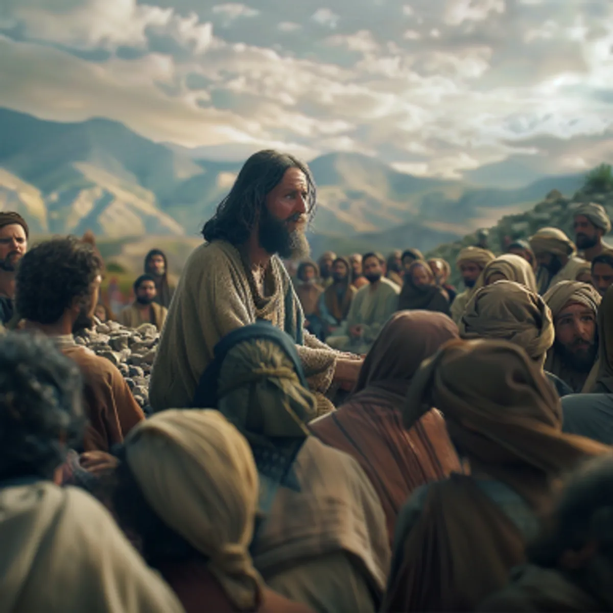 Matthieu 15:33 - Les disciples lui dirent: Comment nous procurer dans ce lieu désert assez de pains pour rassasier une si grande foule?