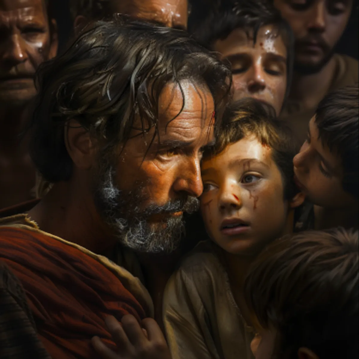 Matthieu 17:15 - Seigneur, aie pitié de mon fils, qui est lunatique, et qui souffre cruellement; il tombe souvent dans le feu, et souvent dans l'eau.