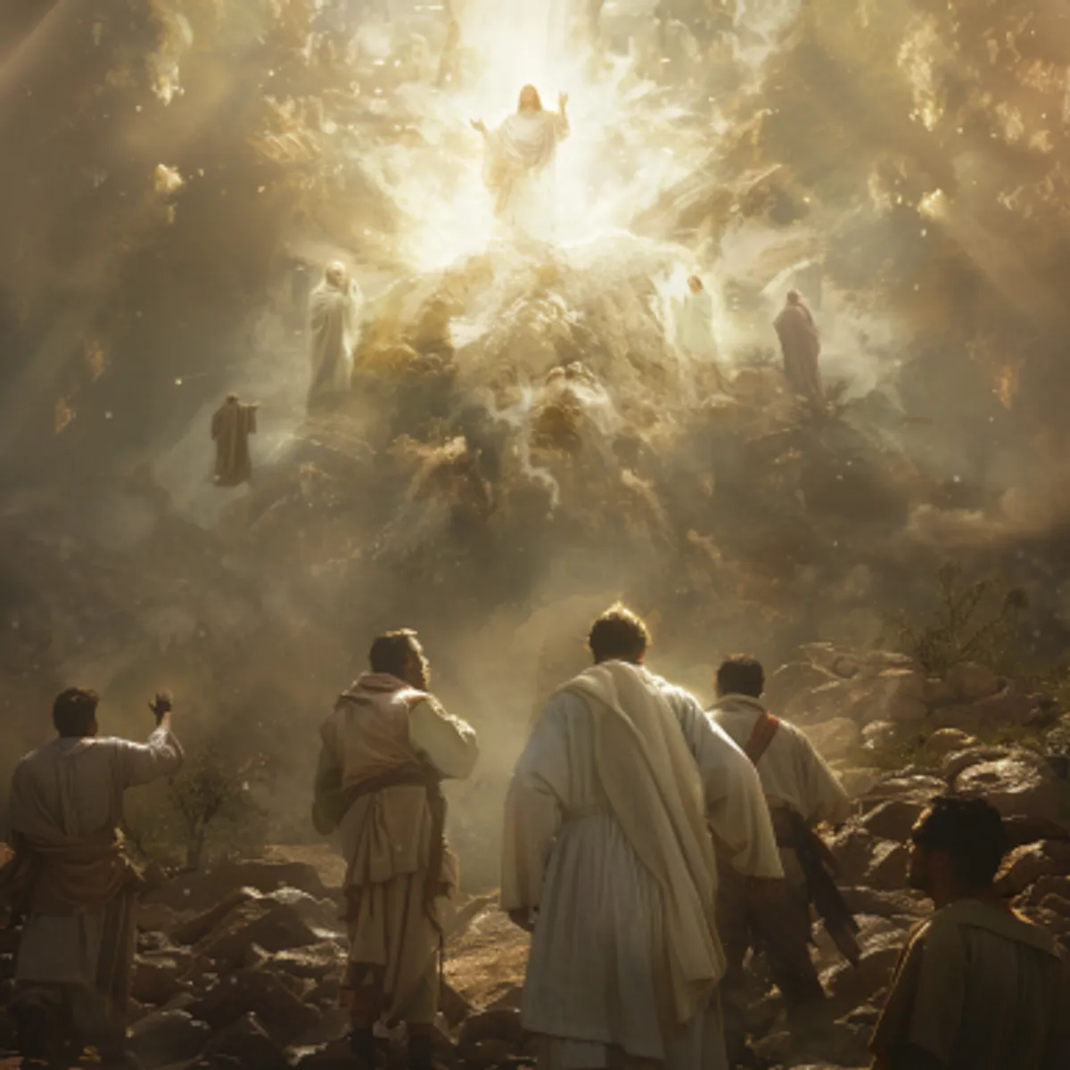 Matthieu 17:1 - Six jours après, Jésus prit avec lui Pierre, Jacques, et Jean, son frère, et il les conduisit à l'écart sur une haute montagne.