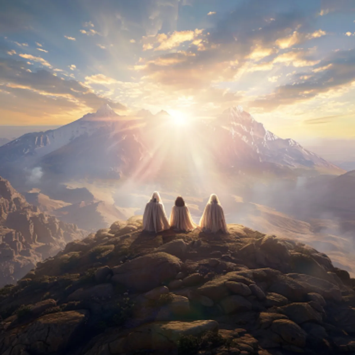 Matthieu 17:2 - Il fut transfiguré devant eux; son visage resplendit comme le soleil, et ses vêtements devinrent blancs comme la lumière.