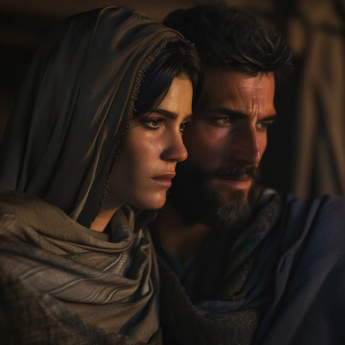 Matthieu 1:24 - Joseph s'étant réveillé fit ce que l'ange du Seigneur lui avait ordonné, et il prit sa femme avec lui.