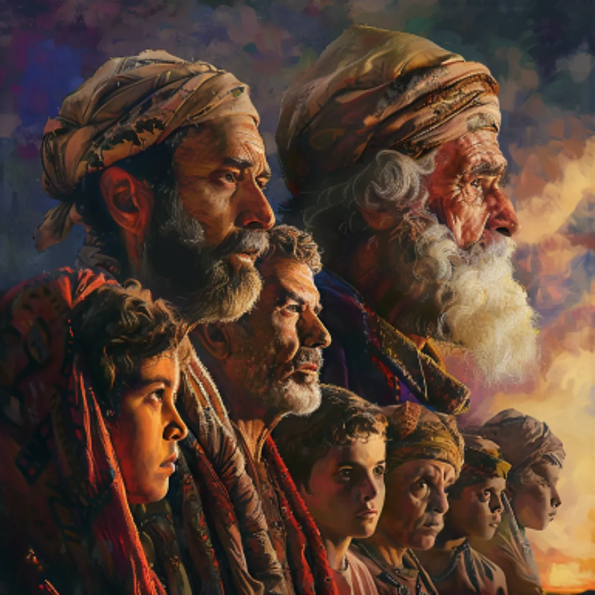 Matthieu 1:2 - Abraham engendra Isaac; Isaac engendra Jacob; Jacob engendra Juda et ses frères;