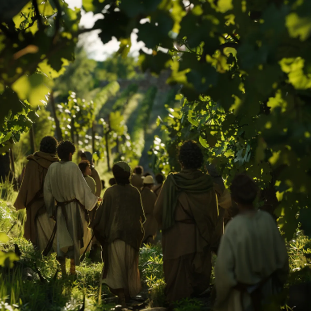 Matthieu 20:1 - Car le royaume des cieux est semblable à un maître de maison qui sortit dès le matin, afin de louer des ouvriers pour sa vigne.