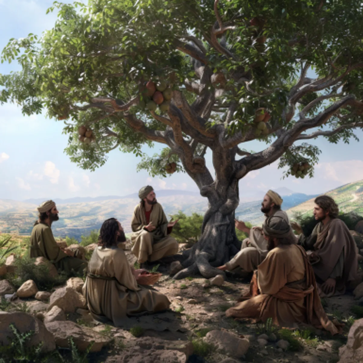 Matteüs 21:18 - En des morgens vroeg, als Hij wederkeerde naar de stad, hongerde Hem.