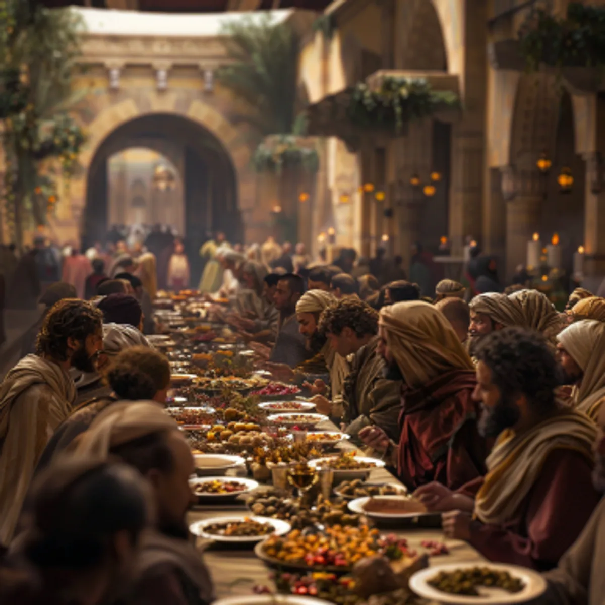 Matthew 22:2 - The kingdom of heaven is like unto a certain king, which made a marriage for his son,