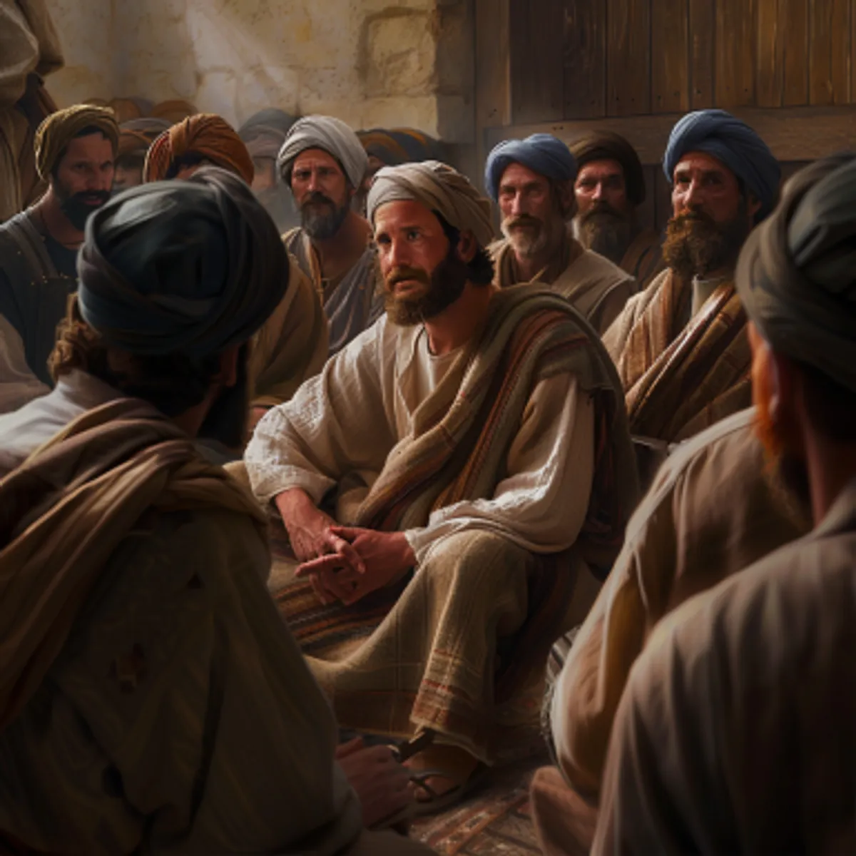 Matta 22:34 - Ferisiler, İsanın Sadukileri susturduğunu duyunca bir araya toplandılar.