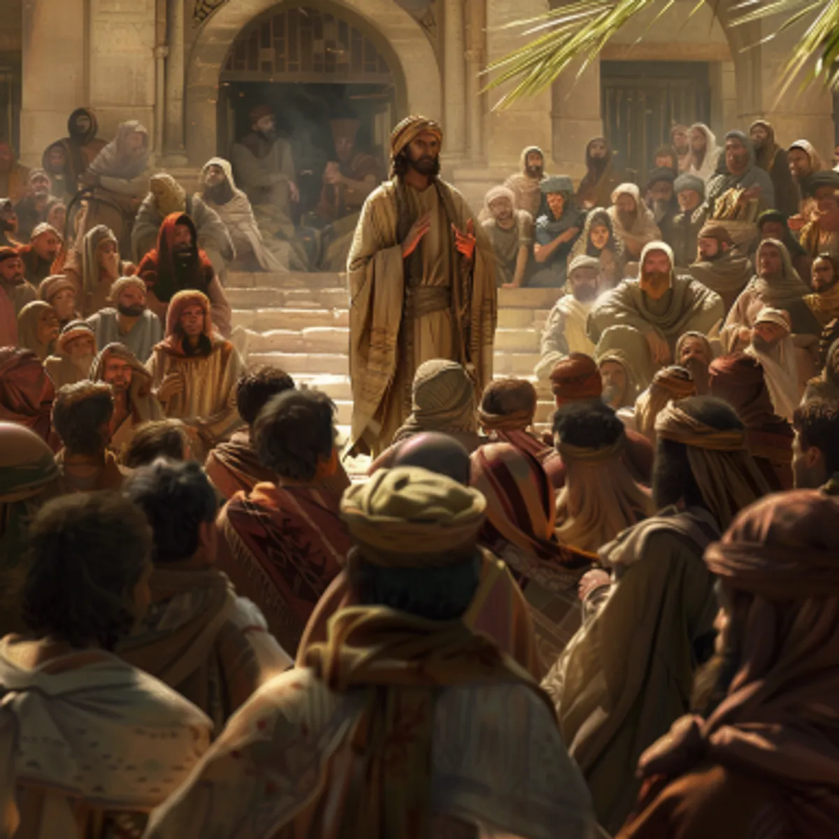 Matthieu 23:1 - Alors Jésus, parlant à la foule et à ses disciples,