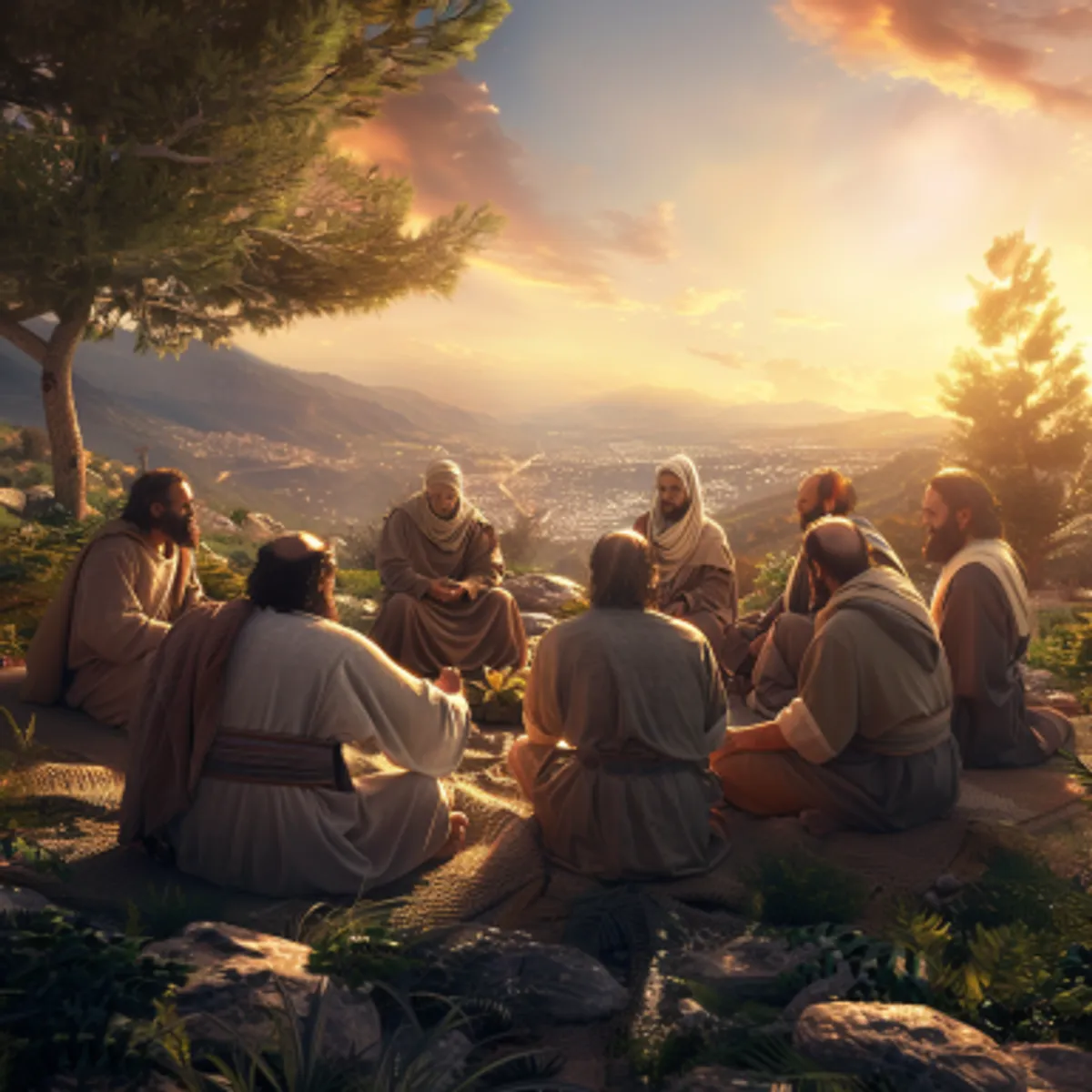 Mateus 24:3 - E, estando assentado no monte das oliveiras, chegaram-se a ele os seus discípulos em particular, dizendo: Diz-nos quando serão essas coisas, e que sinal haverá da tua vinda e do fim do mundo?