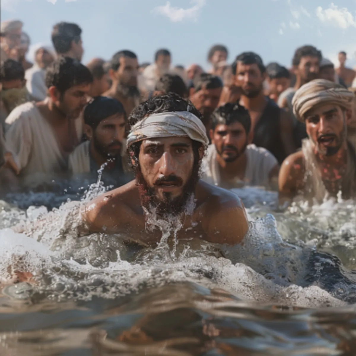 มัทธิว 3:6 - และได้รับบัพติศมาจากยอห์นในแม่น้ำจอร์แดน ด้วยการสารภาพความผิดบาปของตน