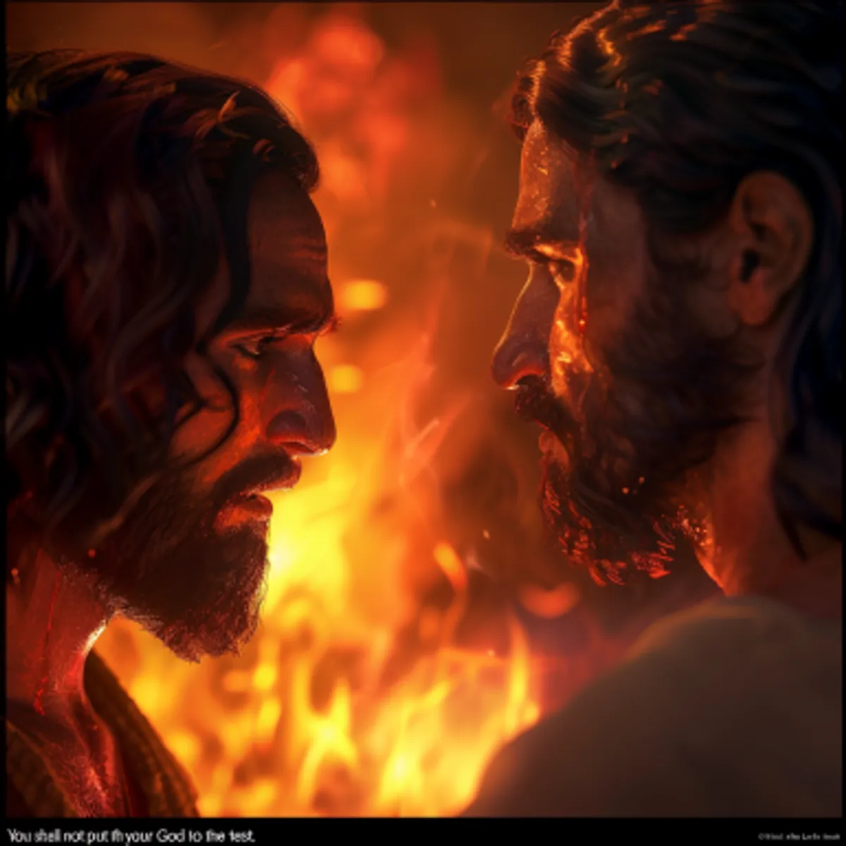 Matthieu 4:7 - Jésus lui dit: Il est aussi écrit: Tu ne tenteras point le Seigneur, ton Dieu.