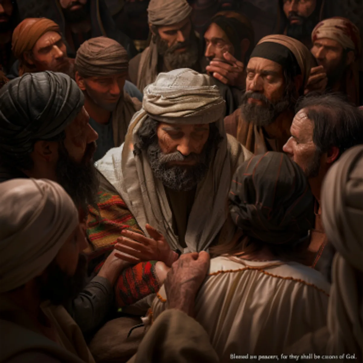 Matthew 5:9 - Blessed are the peacemakers: for they shall be called the children of God.