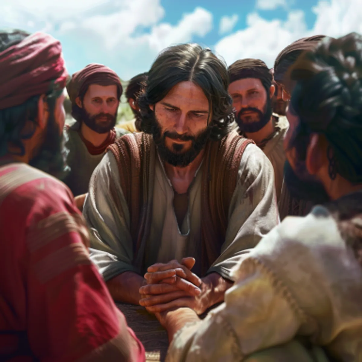 Matthew 6:9 - After this manner therefore pray ye: Our Father which art in heaven, Hallowed be thy name.