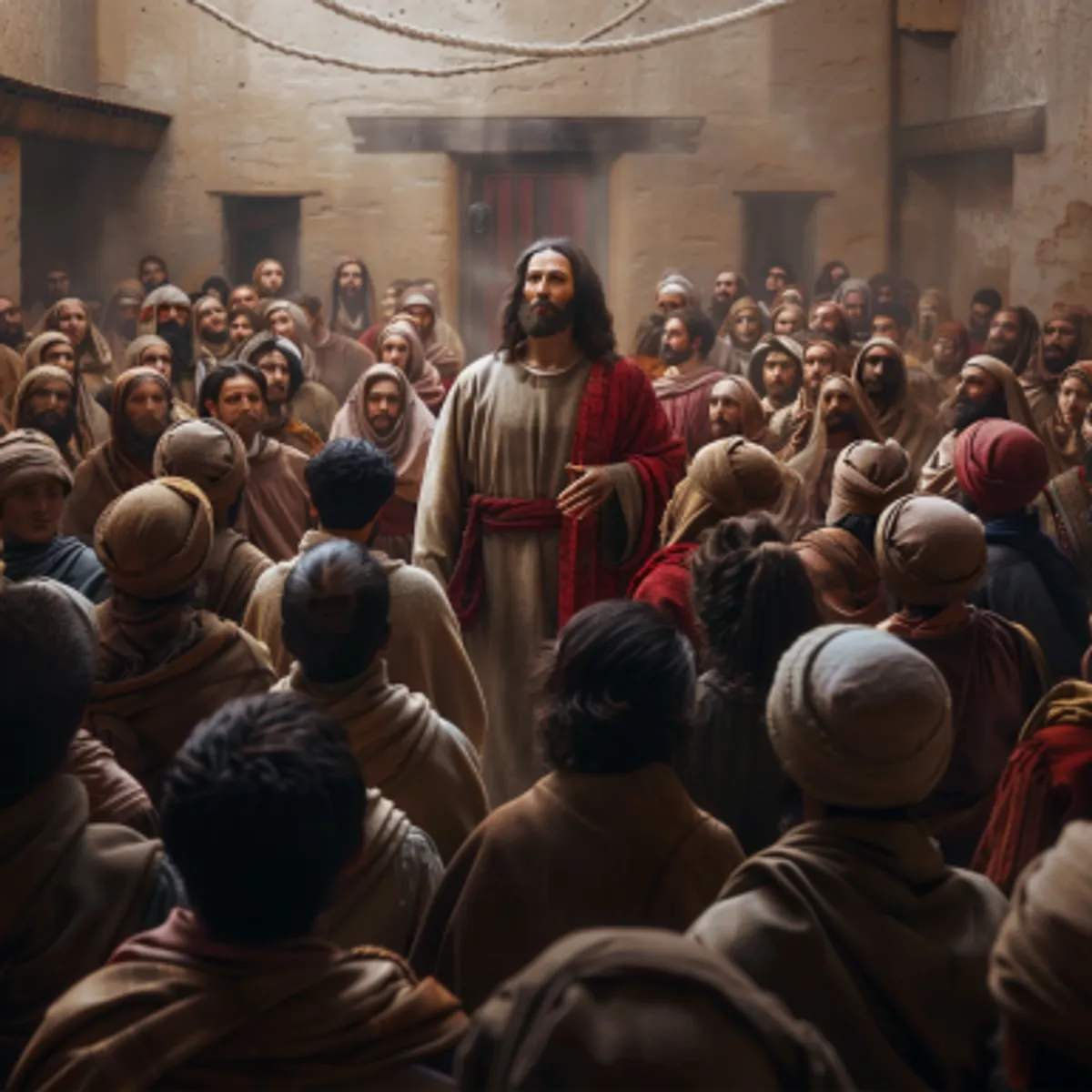 Matthieu 7:28 - Après que Jésus eut achevé ces discours, la foule fut frappée de sa doctrine;