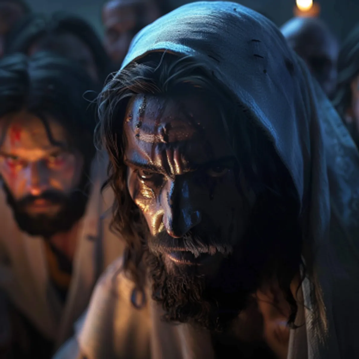 Matthieu 8:28 - Lorsqu'il fut à l'autre bord, dans le pays des Gadaréniens, deux démoniaques, sortant des sépulcres, vinrent au-devant de lui. Ils étaient si furieux que personne n'osait passer par là.