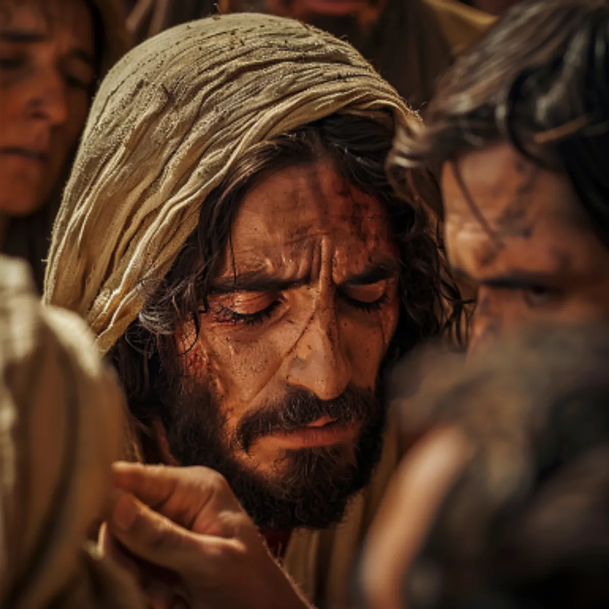 Matteo 9:22 - E Gesù, rivoltosi, e vedutala, le disse: Sta’ di buon cuore, figliuola; la tua fede ti ha salvata. E da quell’ora la donna fu liberata.