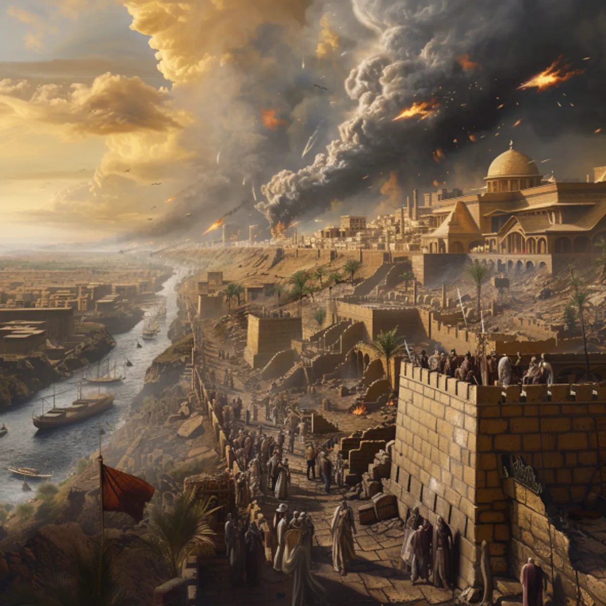 Nahum 2 - Pád Ninive.