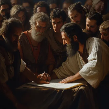 The Signing of a Covenant