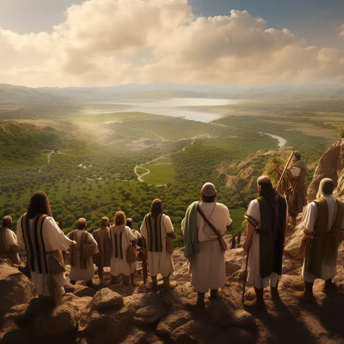 Liczby 13 - Szpiedzy wysłani do Kanaanu