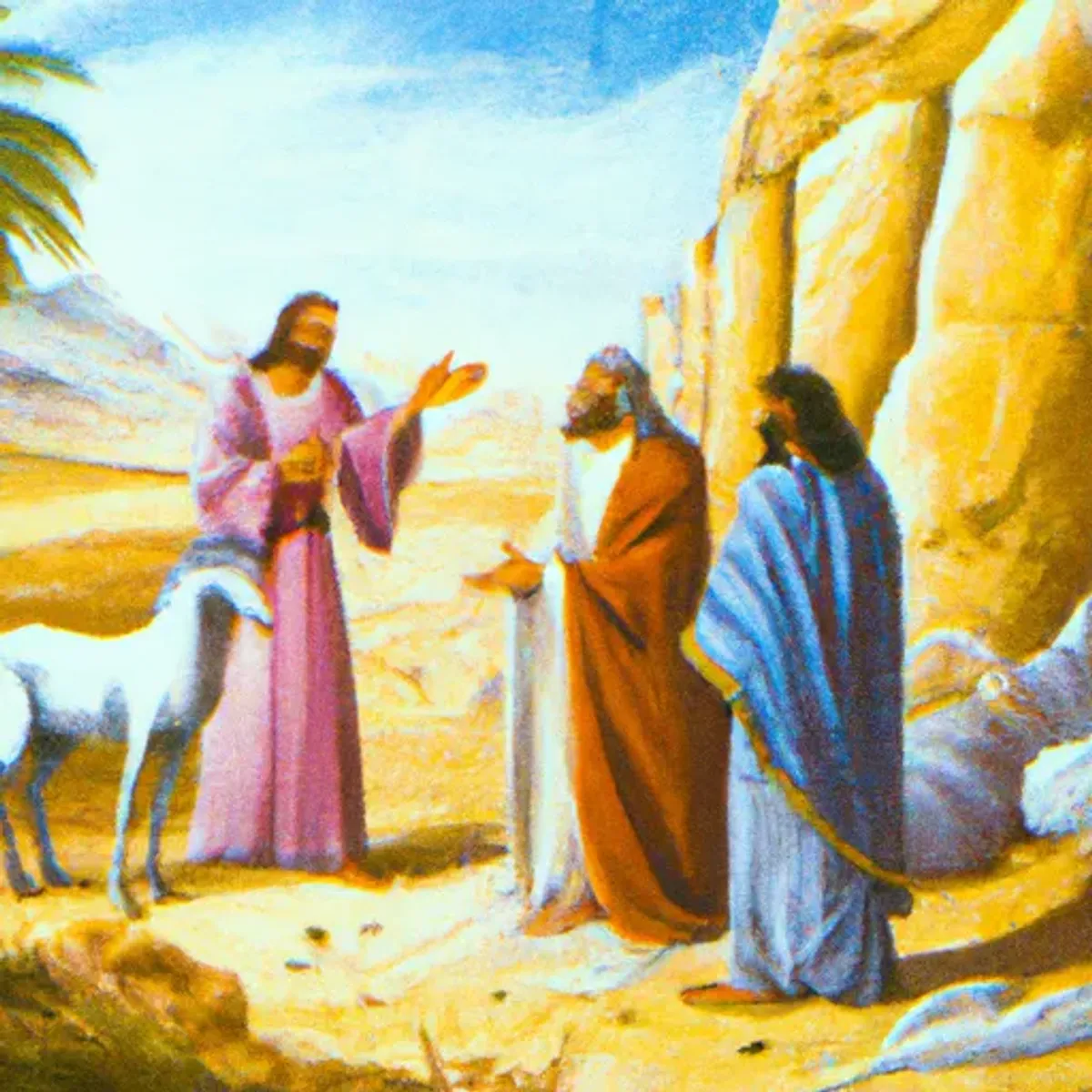 民数记 1:1 -  以色列人出埃及地后，第二年二月初一日，　耶和华在西奈的旷野、会幕中晓谕摩西说：