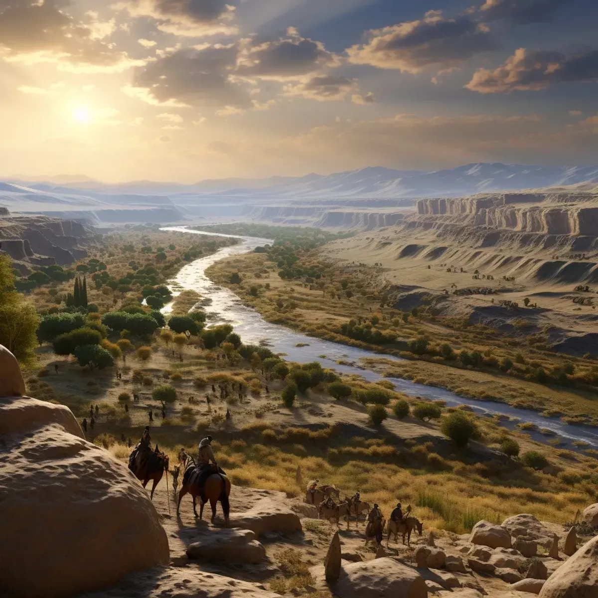 Liczby 32 - Ruben i Gad dziedziczą ziemie na wschód od Jordanu