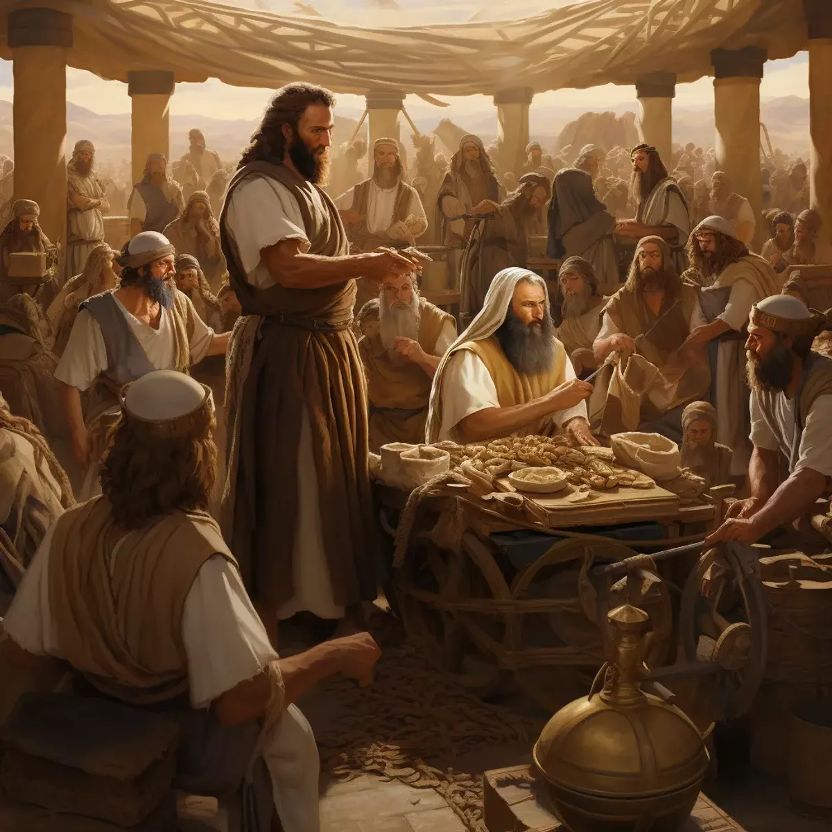 Liczby 4 - Obowiązki Lewitów